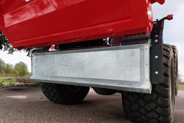 Heavy-Duty-Schutzschild mit integriertem Unterfahrschutz