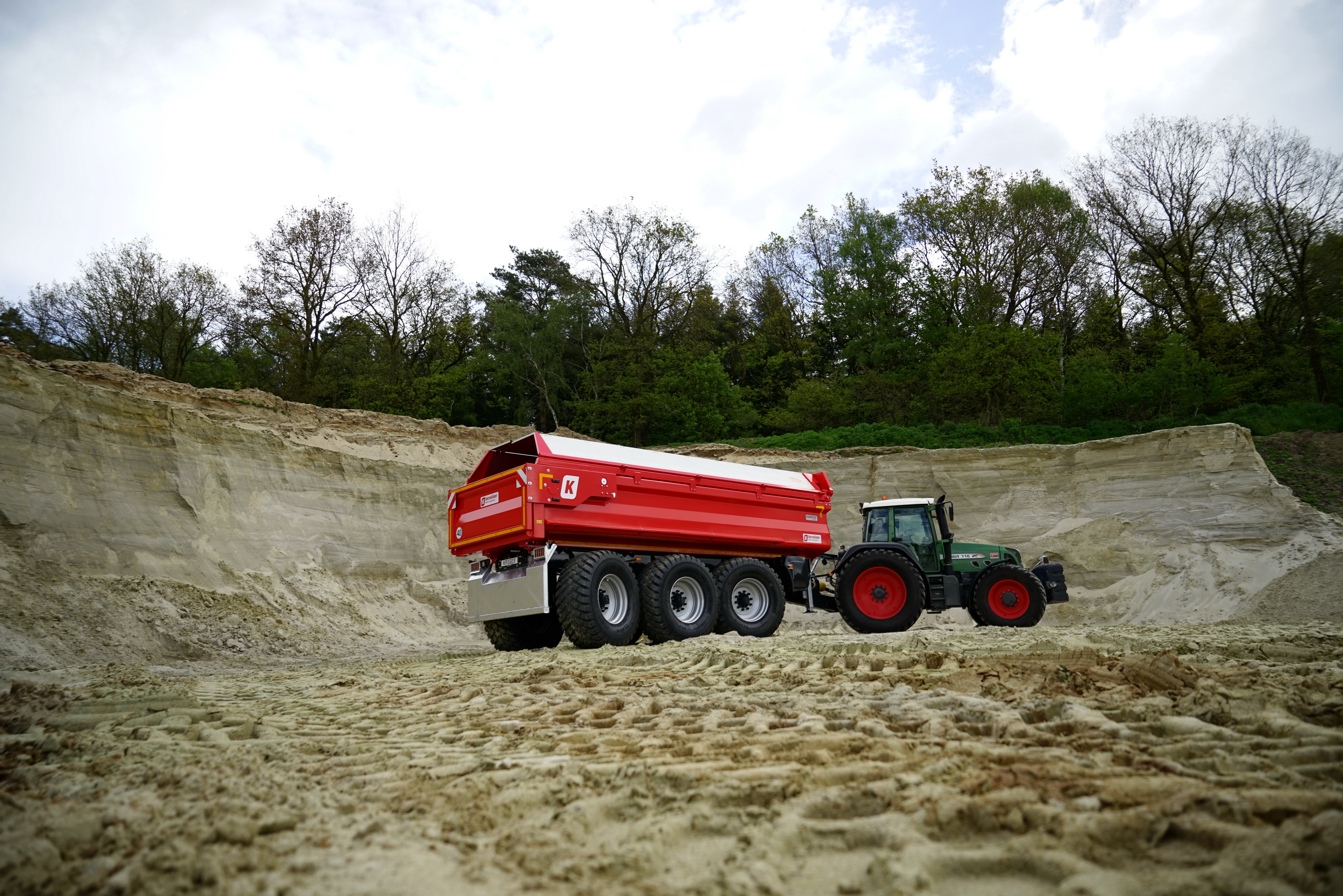 terraliner Schwerlast-Muldenkipper – MUP 30SP